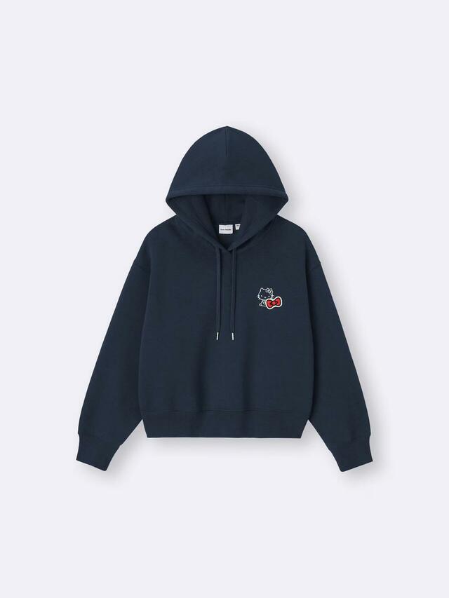 GU サンリオキャラクターズ ヘビーウェイトスウェットショートパーカ ¥2,990