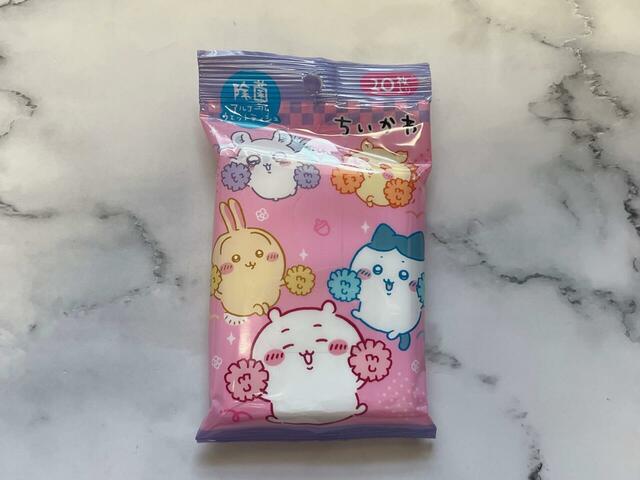 「ちいかわ　ウェットティッシュ」税込110円
