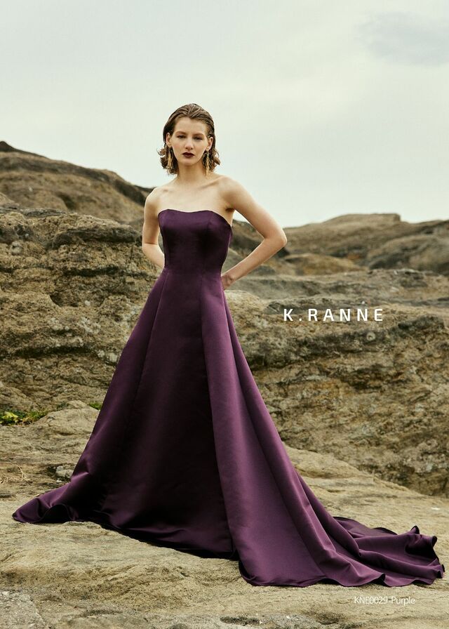 「K.RANNE-クランネ-」新作ウェディングドレス KNE0029_Purple