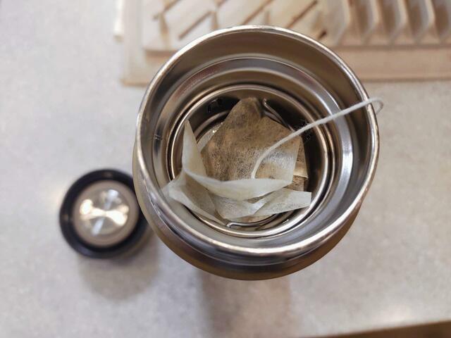 ティーパックの方は、写真のように使用することも可能