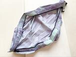 【bPr BEAMS　SHUPATTO / パッカブル バッグ】開口部はファスナー式で大きく開くので、荷物をたくさん入れられます◎