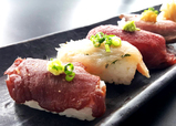 今話題の肉寿司も参戦！