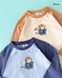 刺繍入りラグランロンT ¥1,980|Samansa Mos2 Lagom ディズニー『ズートピア』コレクション