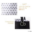 【『Disney LIFESTYLE BOOK キルティングトートバッグ by Darich』(宝島社)】 裏地はミッキーのハンドサインがかわいいポップな総柄デザイン