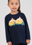 キッズ長袖 T シャツ「パトモルカー」2,750 円(税込)(サイズ：100/110/120/130/140)