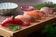 「握り寿司」＜期間：2025年7月1日〜＞【鮮度抜群の豪華メニューが揃う「大江戸三つ星バイキング」がパワーアップ！大江戸温泉物語3施設で限定開催！】
