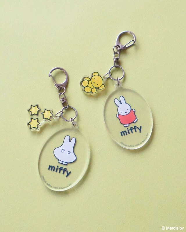 【Green Parks×ミッフィー】「Miffy/オーバルキーリング」￥1,490
