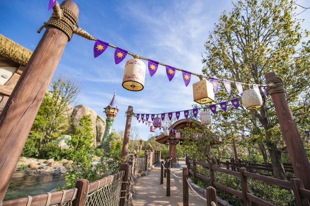 東京ディズニーシー「ファンタジースプリングス」内「ラプンツェルのランタンフェスティバル」