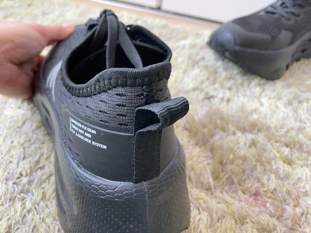 【ワークマン マンダムフライギアドライランチャー】足全体を保護してくれる安心感があります