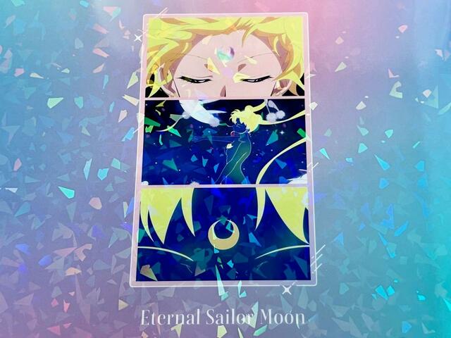 子供の頃にアニメで見ていた変身シーンを思い出します…!【3COINS×セーラームーン】クリアファイル/330円(税込)