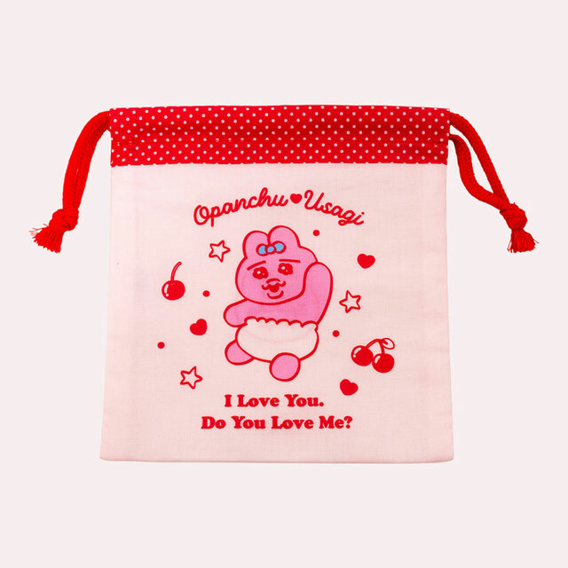 ブラインド 巾着M おぱんちゅうさぎ（全6柄・シークレットあり）