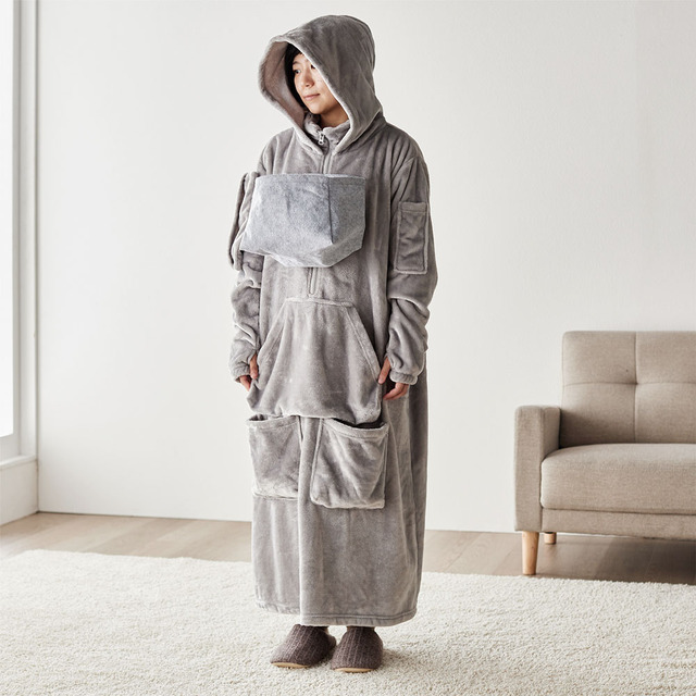 【ベルメゾン】ゲーミング着る毛布