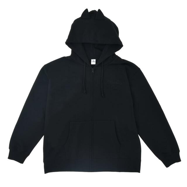 チェシャ猫 長袖パーカー 蓄光 ブラック CHESHIRE CAT 11,000円