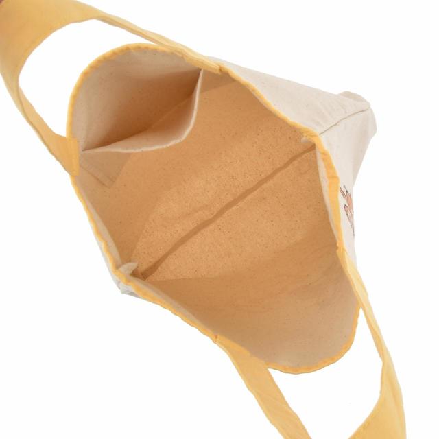 【FOOD TEXTILE】チップ＆デール トートバッグ イエロー Chip＆Dale FOOD TEXTILE　©Disney