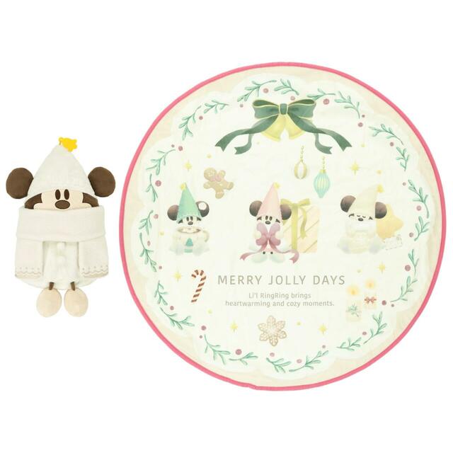 ブランケット 6,000円|東京ディズニーリゾート「ディズニー・クリスマス」スペシャルグッズ|販売店舗:東京ディズニーランド「ディズニー&カンパニー」、東京ディズニーシー「ガッレーリア・ディズニー」|発売日:2026年11月10日(火)