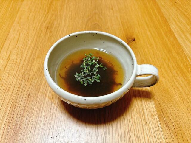 【コストコ 永井海苔 もずくスープ】一食約18kcalのヘルシースープ、栄養満点でホッとする味だからつい飲みたくなります