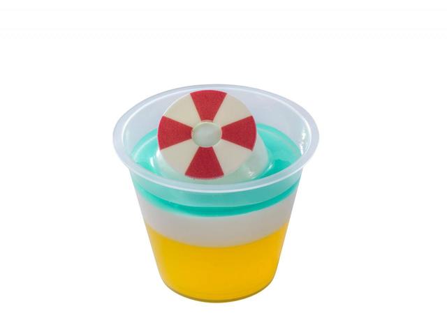 パイナップルゼリー&ココナッツムース、スーベニアカップ付き 900円|東京ディズニーランド「プラズマ・レイズ・ダイナー」