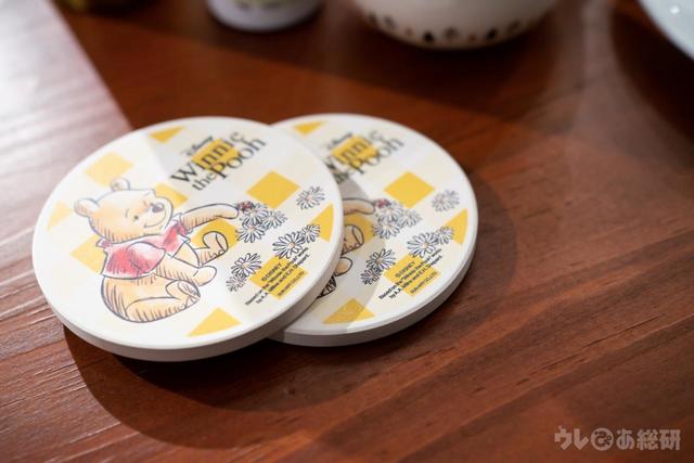 【くまのプーさん ゆったりお買い物フェア】吸水コースター © DISNEY. Based on the