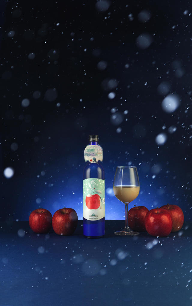 準グランプリの雪りんご