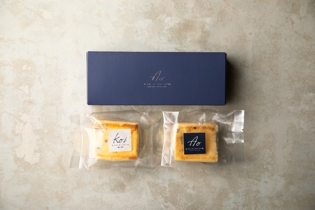 オンライン限定「生ブルーチーズケーキ青　プチ贅沢セット」