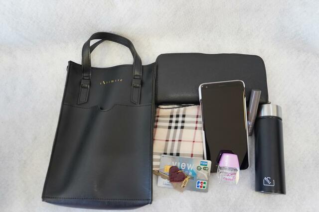 長財布も入るスマホショルダーバッグ