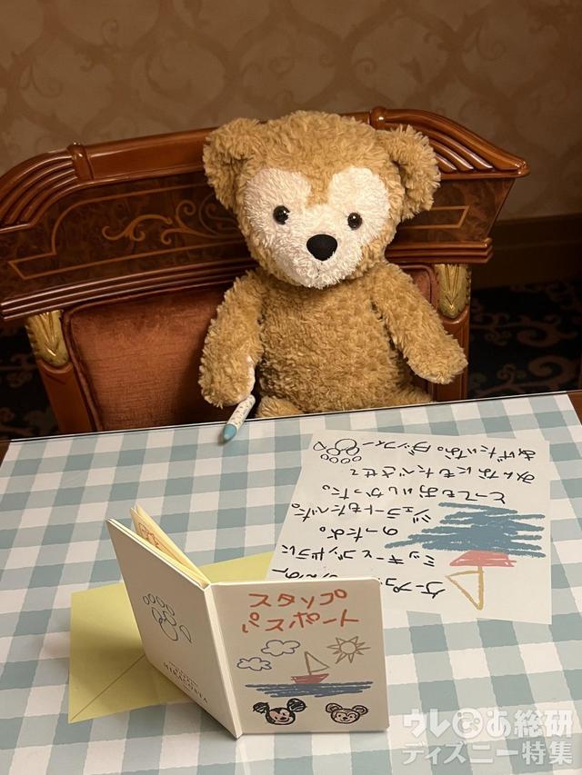 東京ディズニーシー・ホテルミラコスタ「ダッフィーのワンダフル・ヴォヤッジ」スペシャルルームでぬい撮り