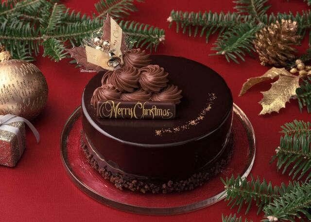 「ミロワールショコラ（4.5号）」＜4,630円（税込5,000円）＞【「銀座コージーコーナー」のクリスマスケーキ】