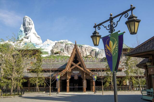 東京ディズニーシー「ファンタジースプリングス」内「アナとエルサのフローズンジャーニー」