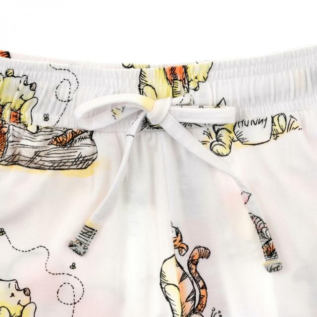 プー＆フレンズ パンツ ナイトウェア ホワイト M L Classic Pooh 4,840円