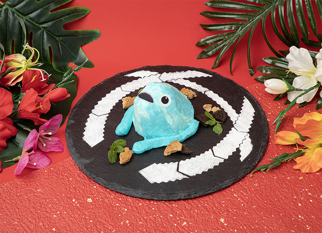 「そうしんくんモンブラン」＜1,200円（税込1,320円）＞【地獄楽カフェ】