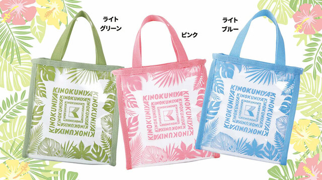 【紀ノ国屋 モンステラ柄 ミニクリアトート】2025年7月9日(水)より一部店舗で順次販売開始。紀ノ国屋公式オンラインストアでは先行販売中です!