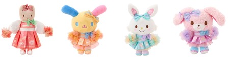 【みんなを応援!チアリステイルズシリーズ】ぬいぐるみ(全4アイテム) 各3,498円
