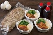 肉とろろそばセット
