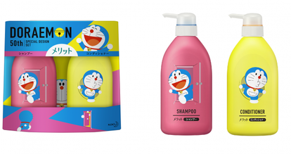 即買い】メリットのシャンプー「ドラえもん限定ボトル」が可愛すぎて