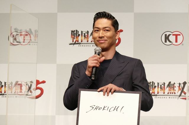 『戦国無双5』完成発表会 撮影：内田涼