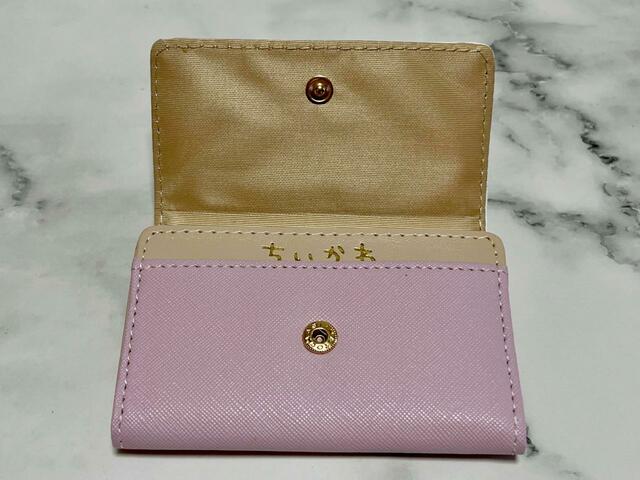 カードケースの内側をみてみましょう！【アベイル×ちいかわ】名刺入れ（ちいかわ）※モモンガデザインの名刺入れ：1,980円（税込）