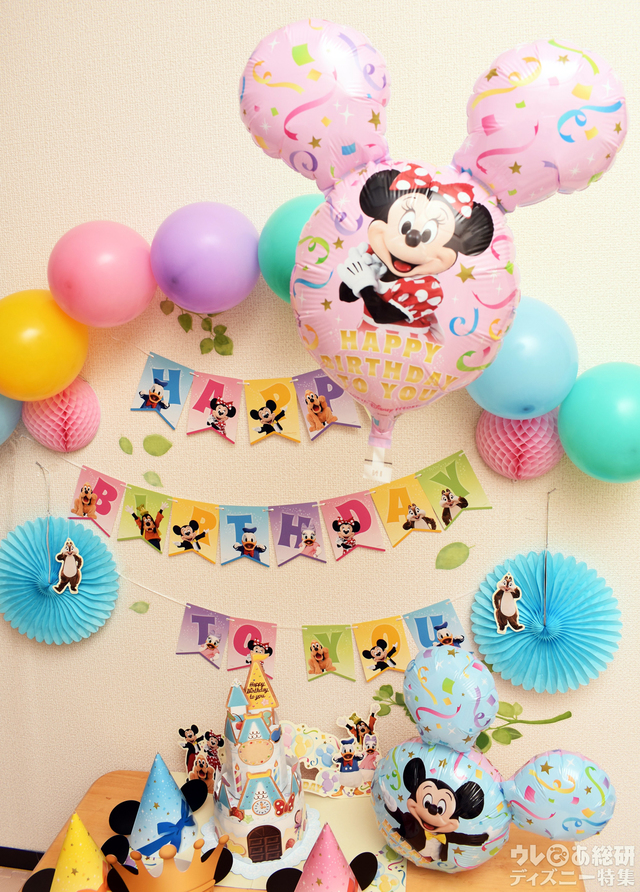 糸でバルーンを吊るすとカワイイ!!