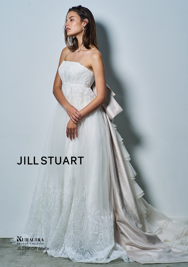 【JILL STUART（ジルスチュアート）新作ウェディングドレス】JIL0391-Off_White