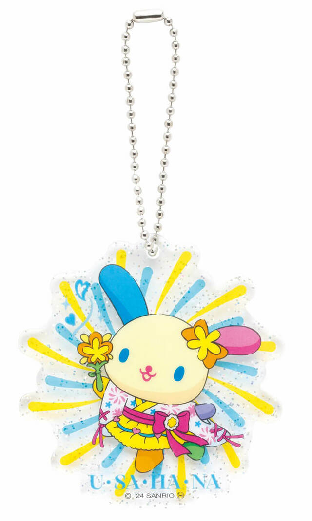 ラメアクリルチャーム賞｜Happyくじ「Sanrio characters HANABI 2024」