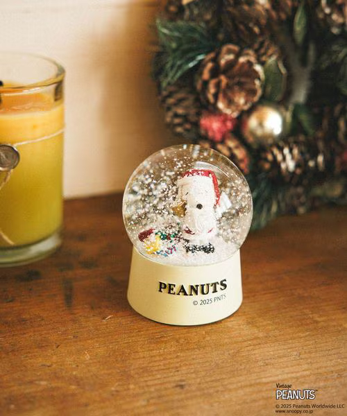 【BAYFLOW×PEANUTSコラボ人気ランキング 7位】「【PEANUTS×BAYFLOW】スノードーム★2025X'mas★」2,750円(税込)