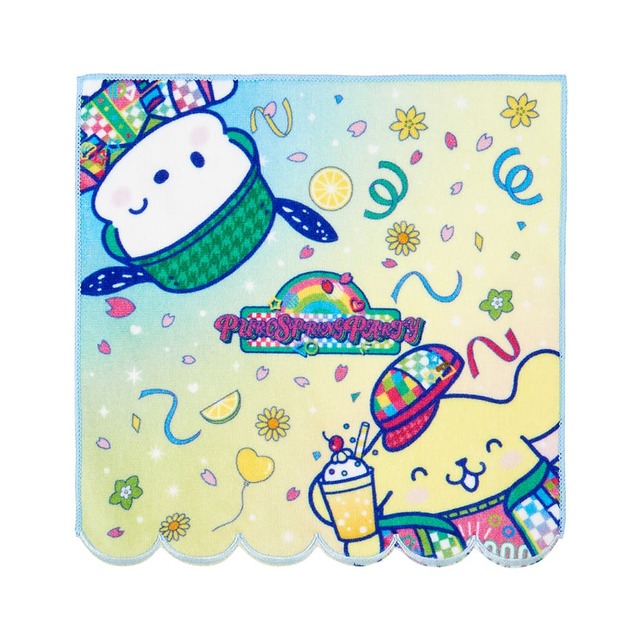 ミニタオル(ポムポムプリン＆ポチャッコ)