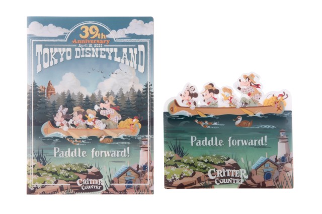 【東京ディズニーランド39周年記念グッズ】クリアホルダーセット