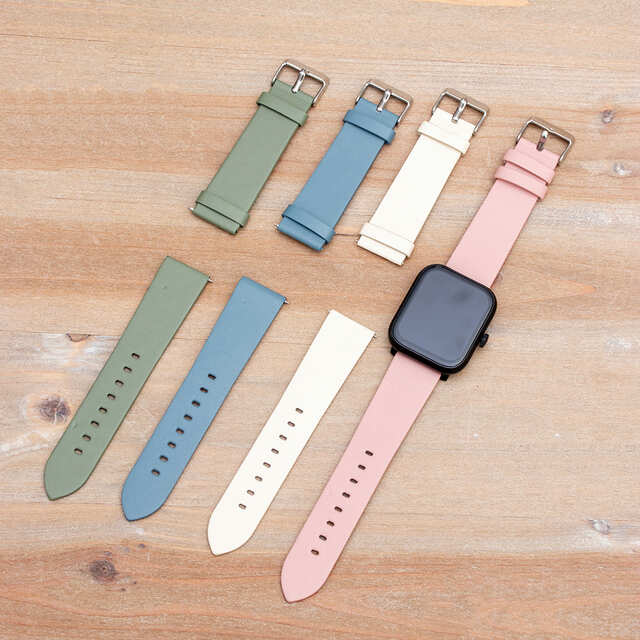 【3COINS】フェイクレザーバンド無地　¥770