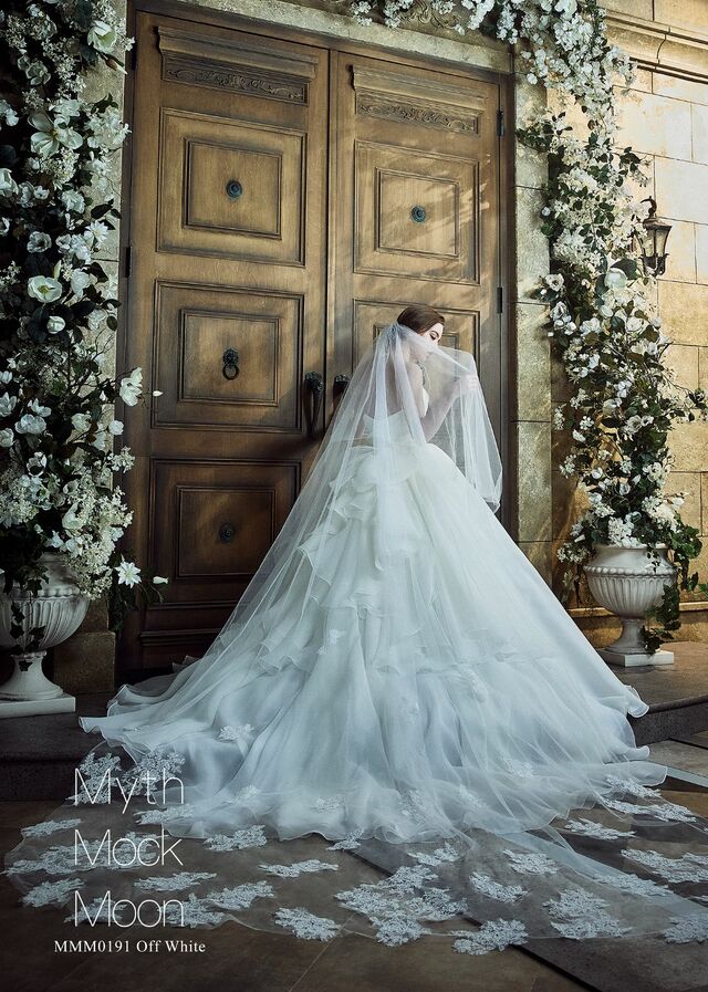 「Myth Mock Moon（ミスモックムーン）」新作ウェディングドレス MMM0191 offwhite