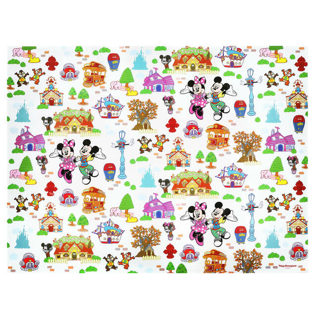 レジャーシート 1,800円｜東京ディズニーランド開園43周年を記念したグッズ｜販売店舗：東京ディズニーランド「ギャグファクトリー／ファイブ・アンド・ダイム」｜発売日：2026年4月15日（水）