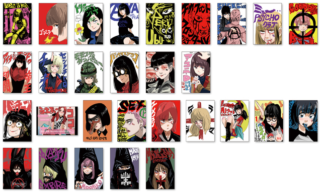 JUN INAGAWA デザイン ポストカード（全29種）