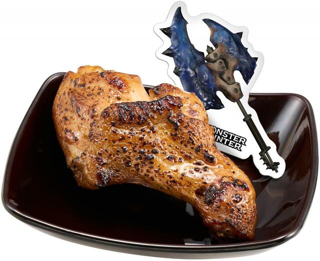 「モンハン 上手に焼けました～！骨付きチキン」＜390円（税込）＞【「モンスターハンター×スシロー」コラボ』