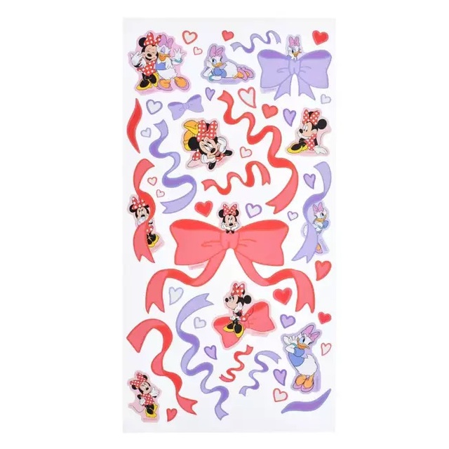 ミニー＆デイジー シール・ステッカー リボン Sticker Collection 350円