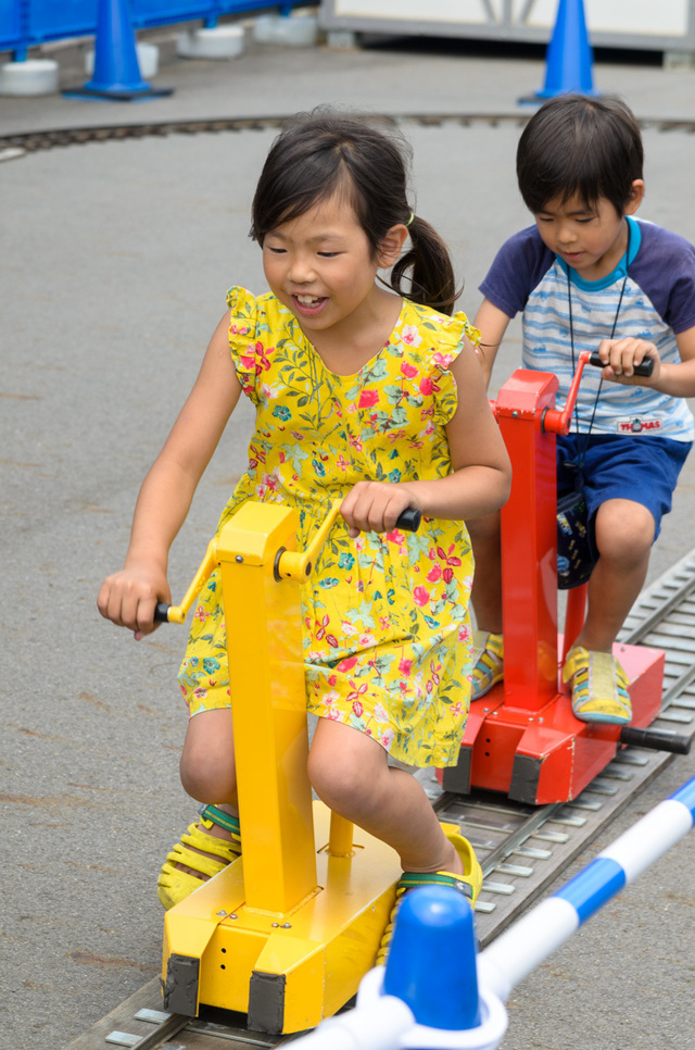 千頭駅構内「トーマスフェア」