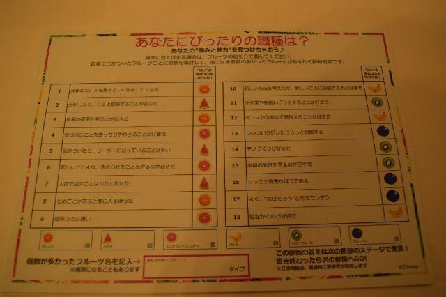 どの職種が合ってる? チェックシートで診断!